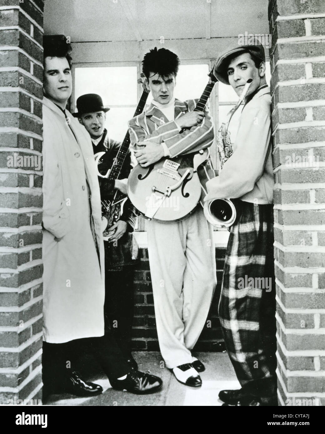 BLOW MONKEYS photo promotionnelle de groupe de rock britannique à propos de 1981 Banque D'Images