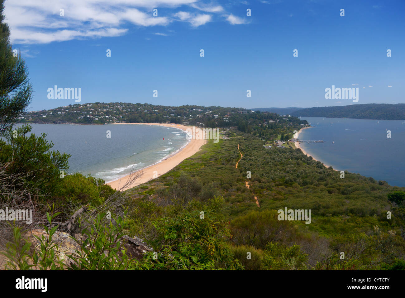 Palm Beach de Barrenjoey Pointe Pittwater banlieues Nord Sydney New South Wales (NSW) Australie Banque D'Images
