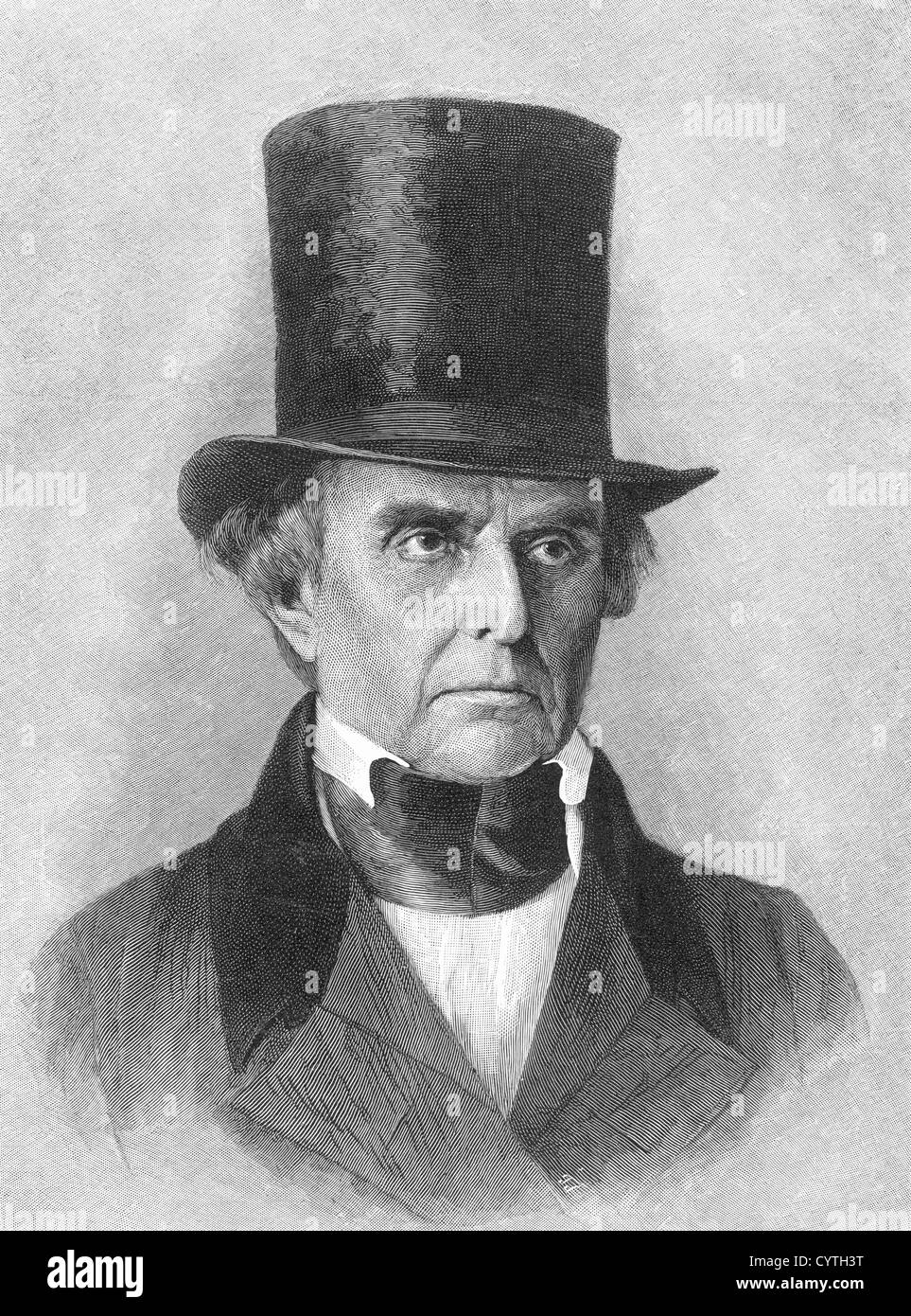 Daniel Webster, homme politique américain Banque D'Images