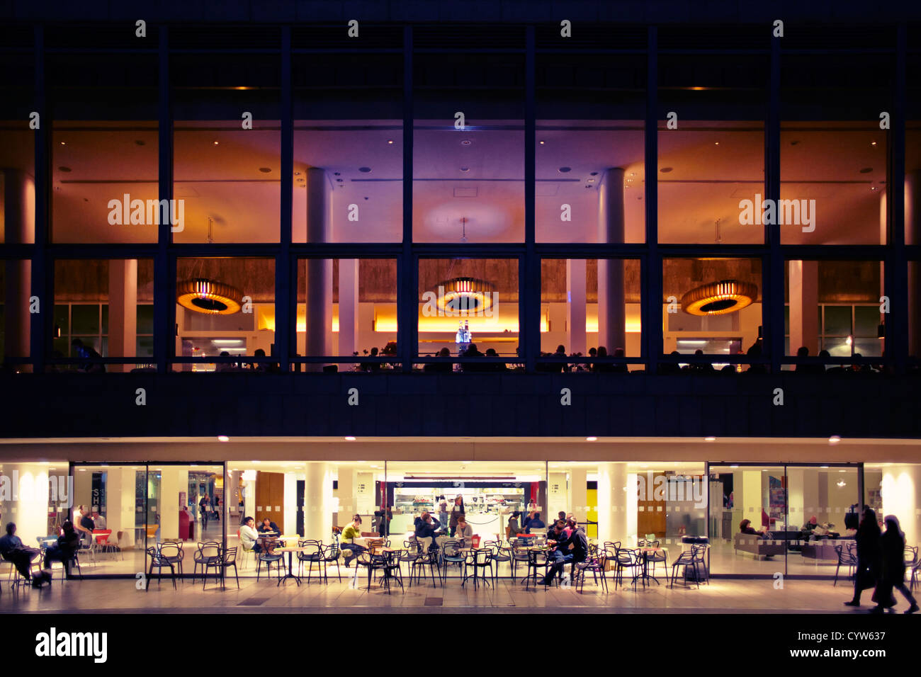 Southbank cafe et restaurant Skylon, Londres Banque D'Images