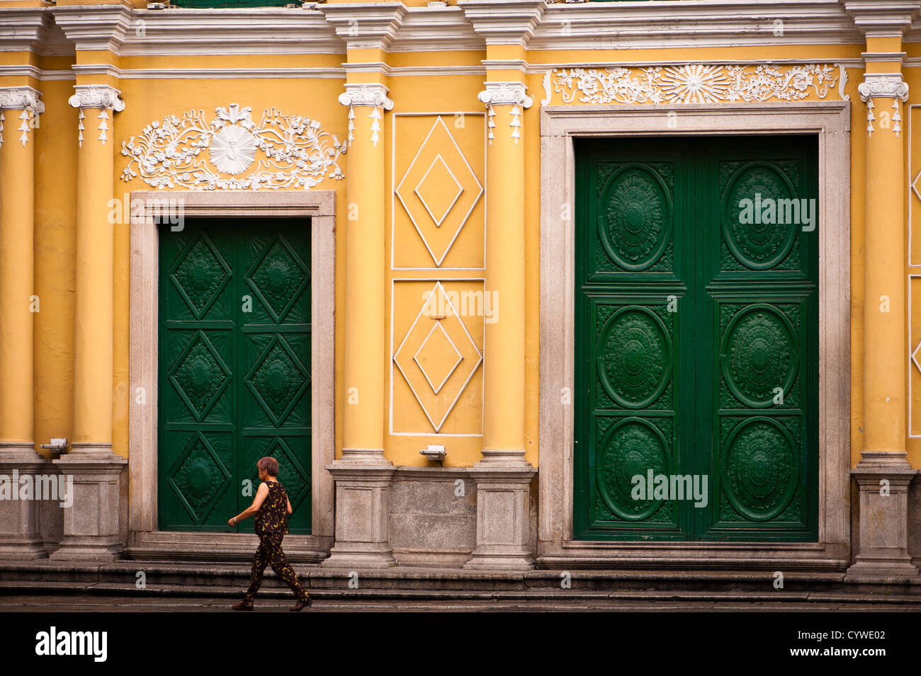 L'église Saint Dominique,Macau Banque D'Images