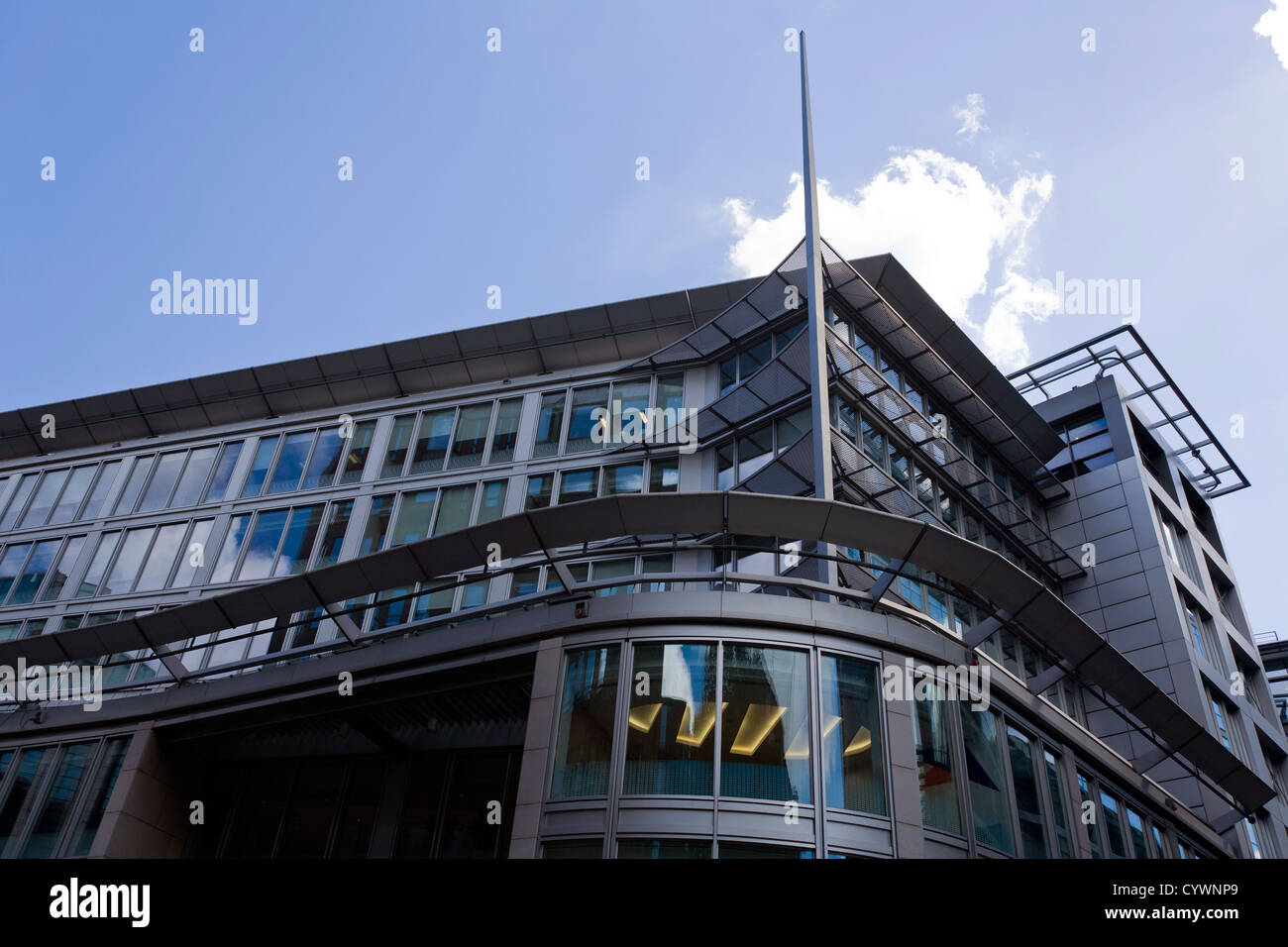 De nouveaux bâtiments en fer verre dans le centre-ville de Londres Banque D'Images