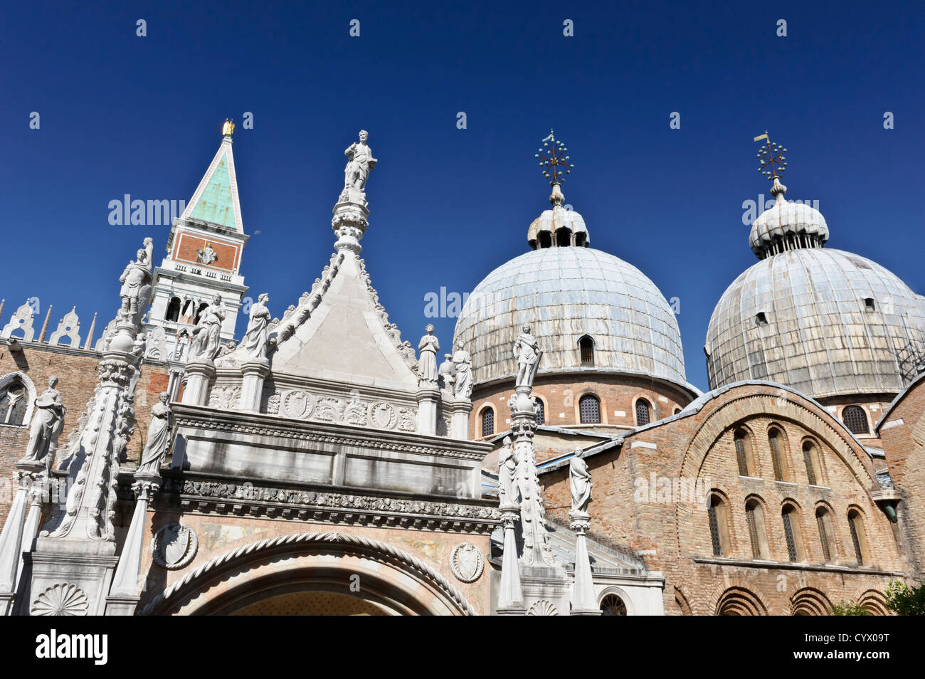 La Scala dei Giganti, bâtiment du palais des Doges, Venise, Italie. Banque D'Images