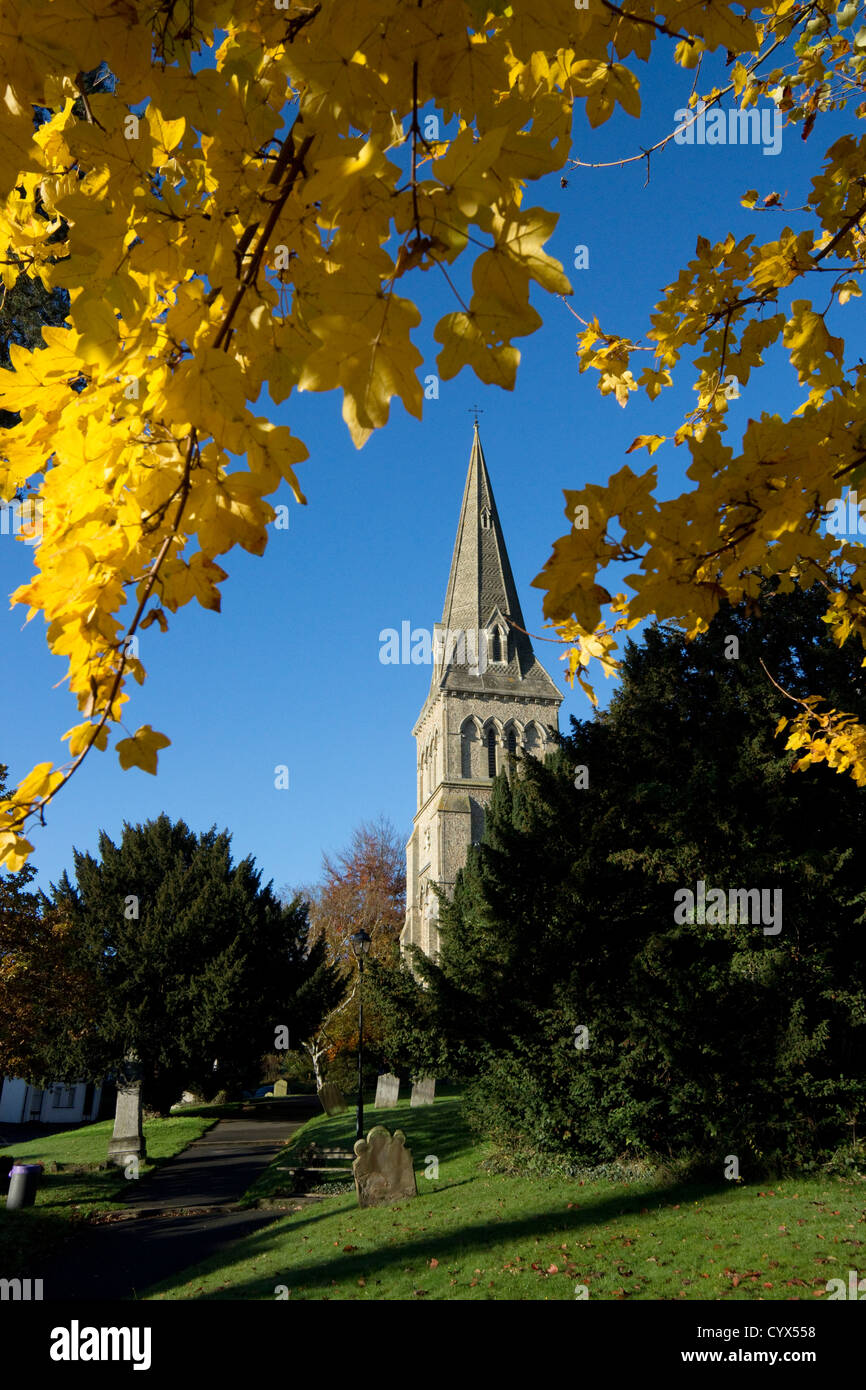 L'église Holy Trinity angleterre essex halstead Banque D'Images