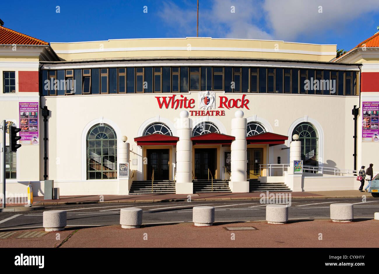White Rock Theatre à Hastings, Royaume-Uni Banque D'Images