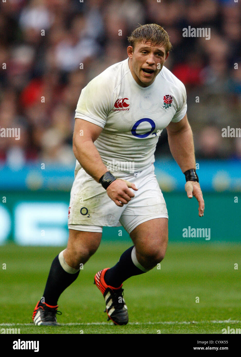 TOM YOUNGS TWICKENHAM MIDDLESEX ANGLETERRE ANGLETERRE RU 10 Novembre 2012 Banque D'Images