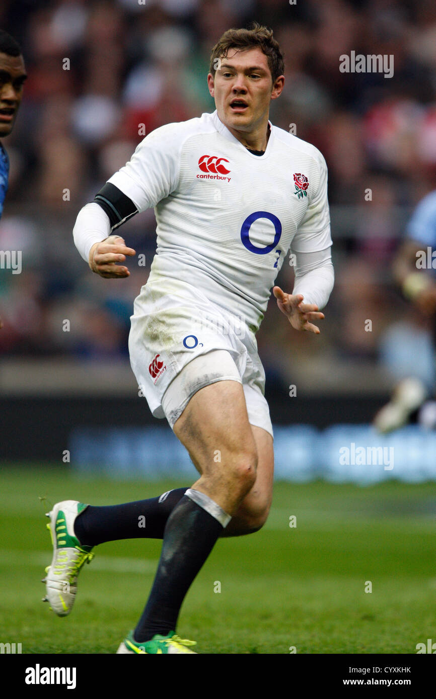 ALEX GOODE TWICKENHAM MIDDLESEX ANGLETERRE ANGLETERRE RU 10 Novembre 2012 Banque D'Images