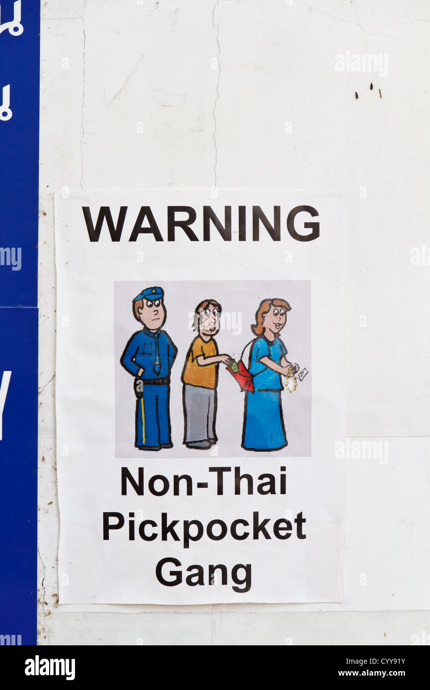 L'esprit tire dans le temple Wat Pho à Bangkok, Thaïlande Banque D'Images