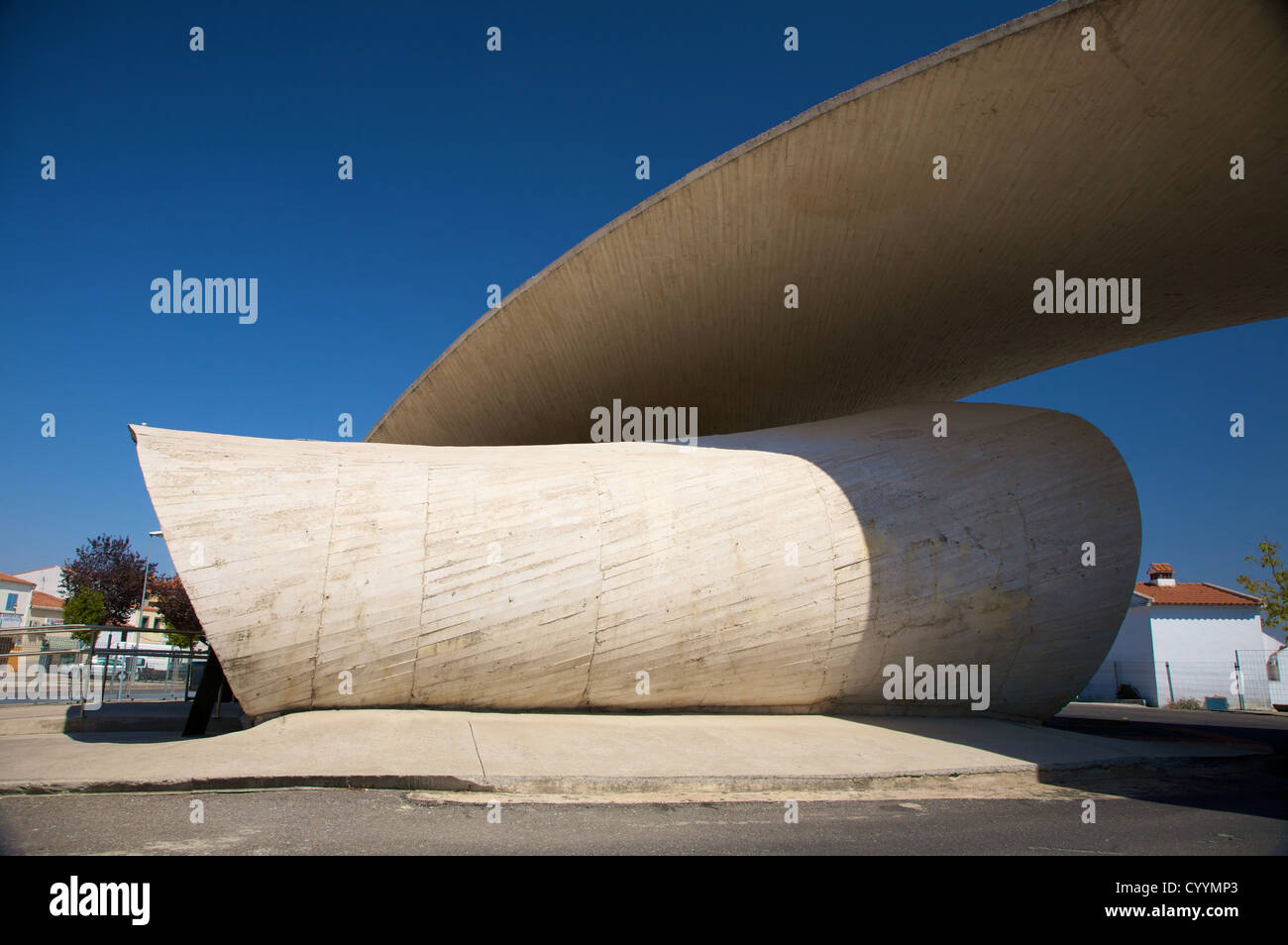 Gare routière de casar de Caceres espagne village Banque D'Images