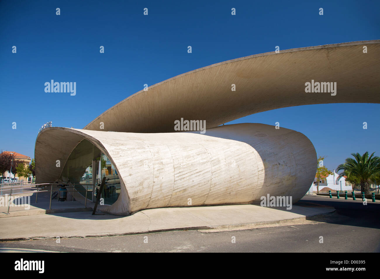 Gare routière de casar de Caceres espagne village Banque D'Images