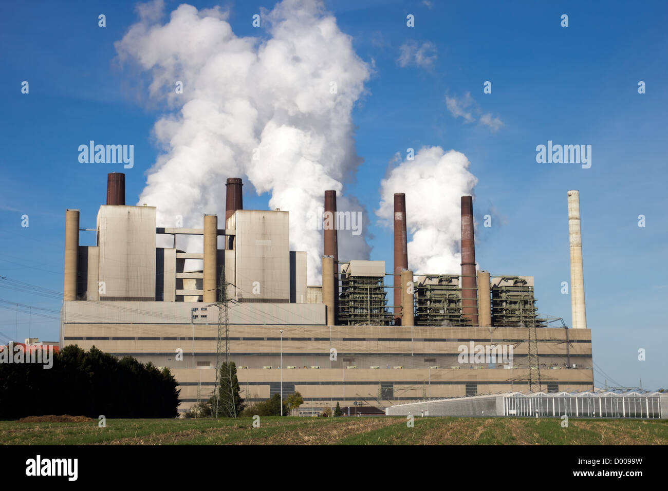 Coal power station Banque D'Images
