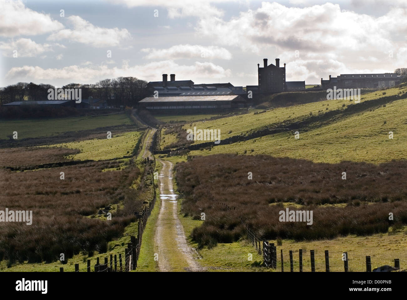 Prison de Dartmoor, Princetown, Devon Angleterre des années 2012 2010 Royaume-Uni. HOMER SYKES Banque D'Images