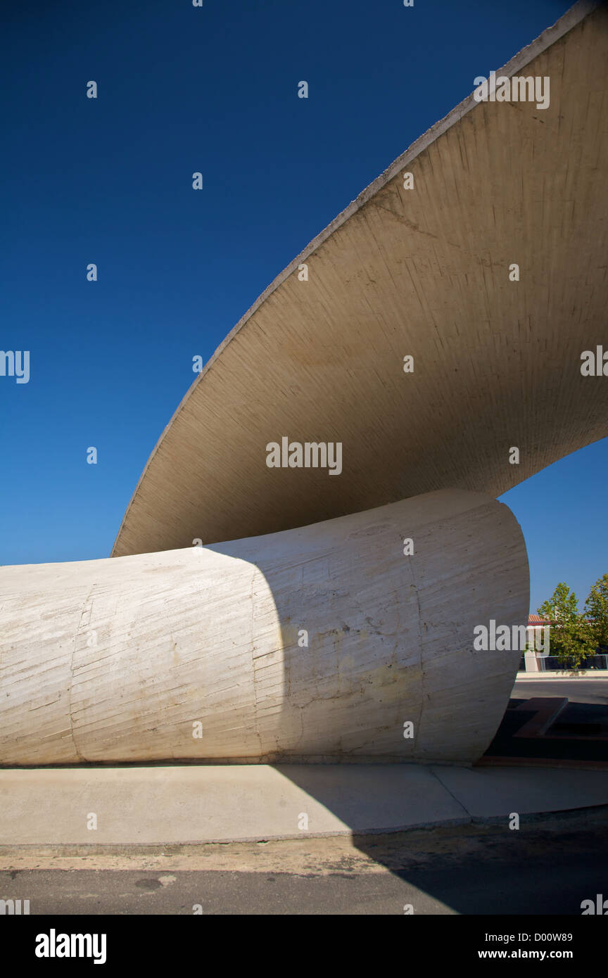 Gare routière de casar de Caceres espagne village Banque D'Images