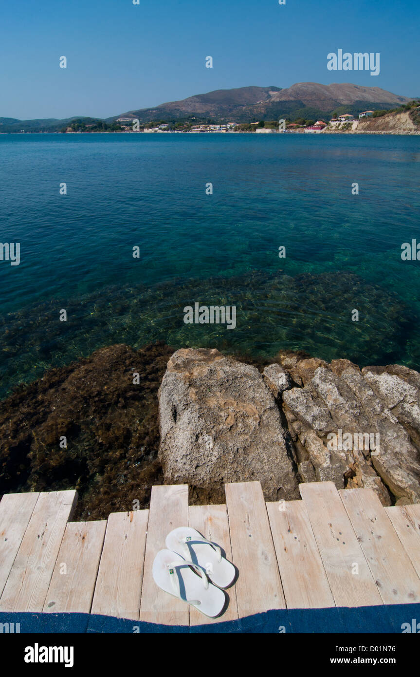 L'île de Zakynthos, Grèce.Agois Sosthis Banque D'Images