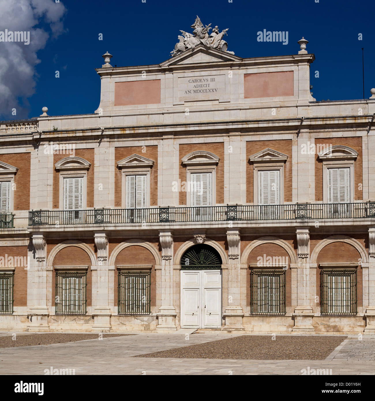 Palais Royal d'Aranjuez, Espagne Banque D'Images