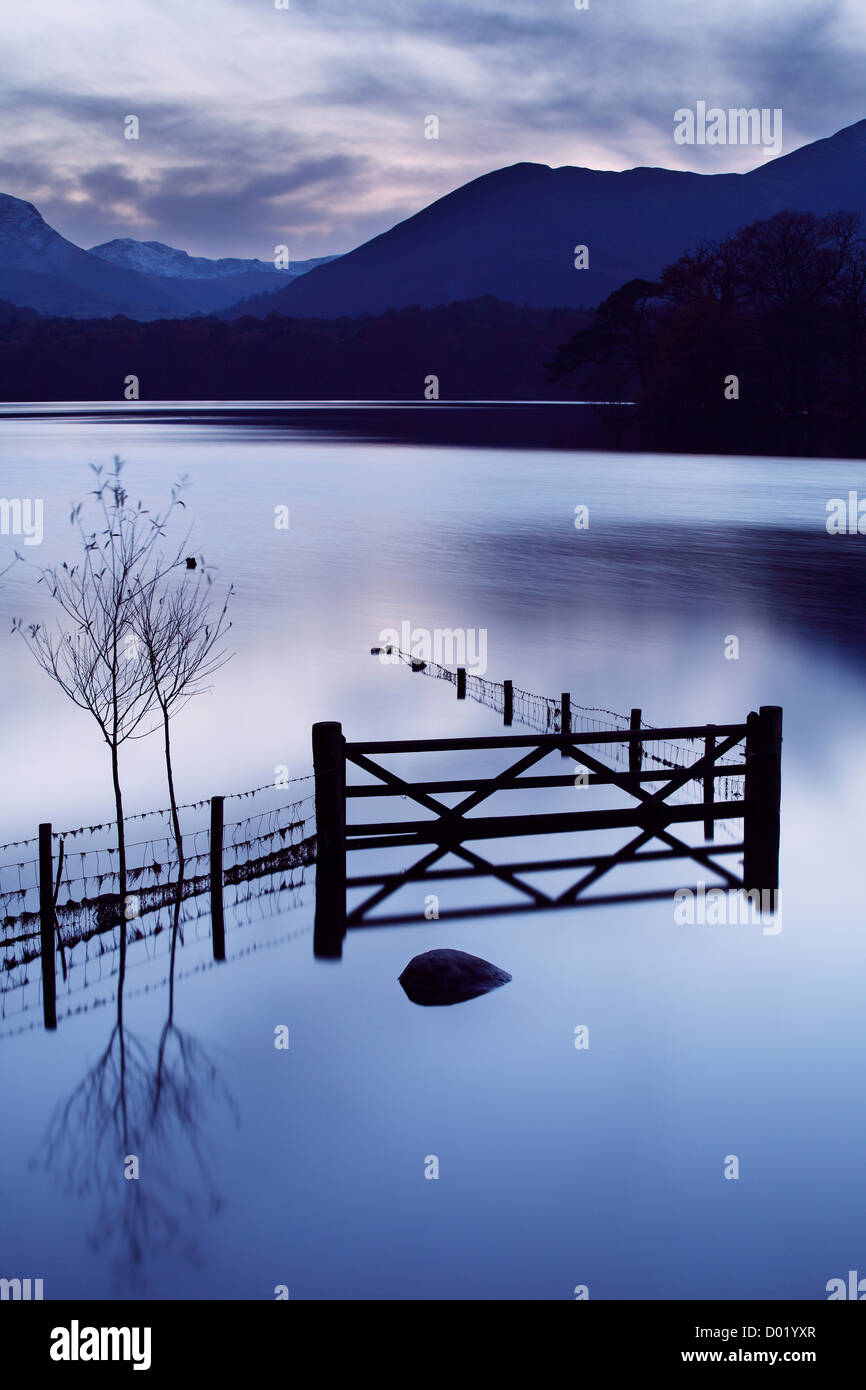 Derwent Water, Lake District Banque D'Images