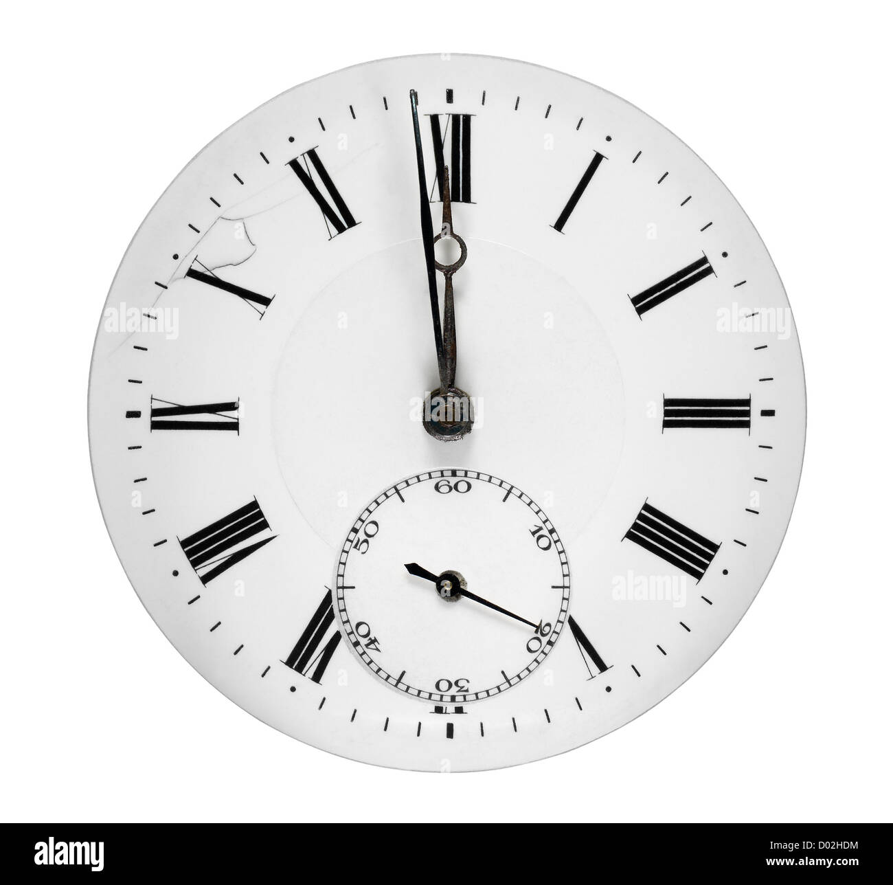 Clock midnight Banque de photographies et d'images à haute résolution -  Alamy