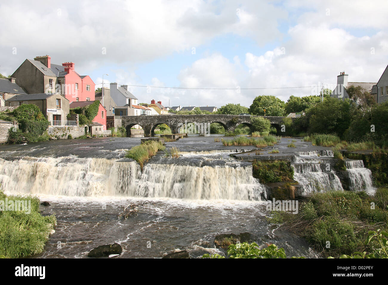 Ennistymon, comté de Clare, Irlande Banque D'Images