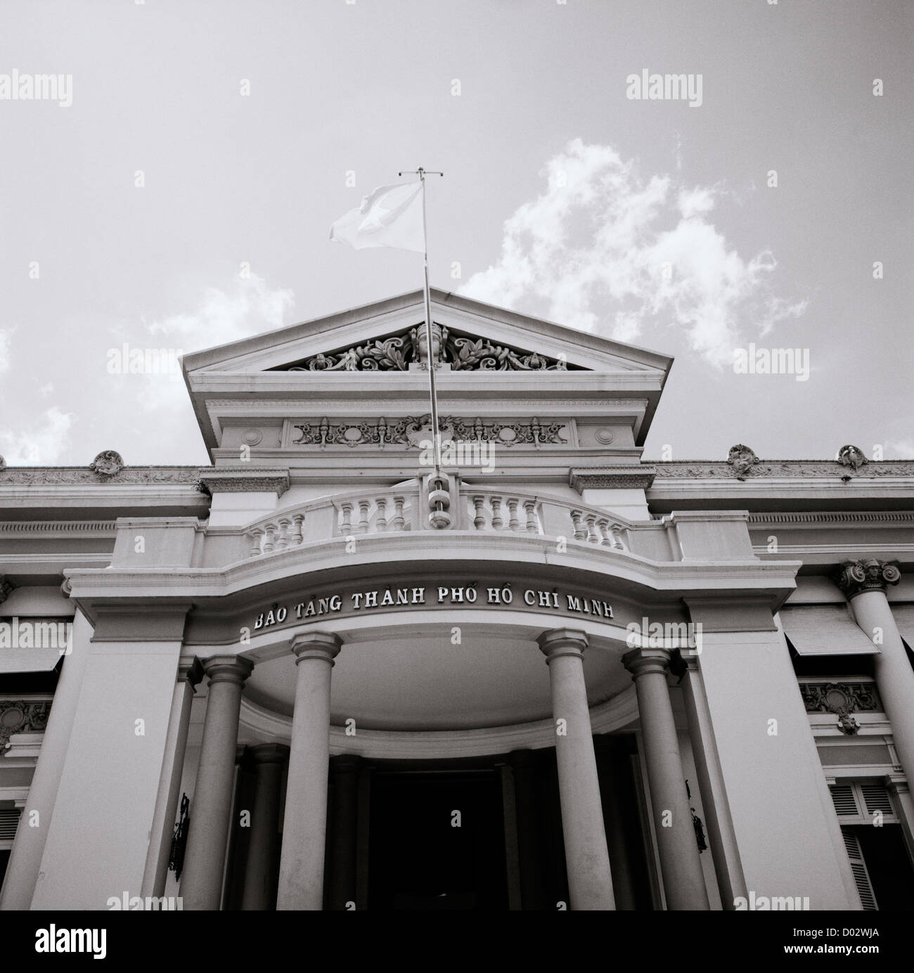 Palace gia long à Saigon Ho chi minh ville au Vietnam en Extrême-Orient asie du sud-est. L'architecture des musées histoire bâtiment wanderlust travel Banque D'Images