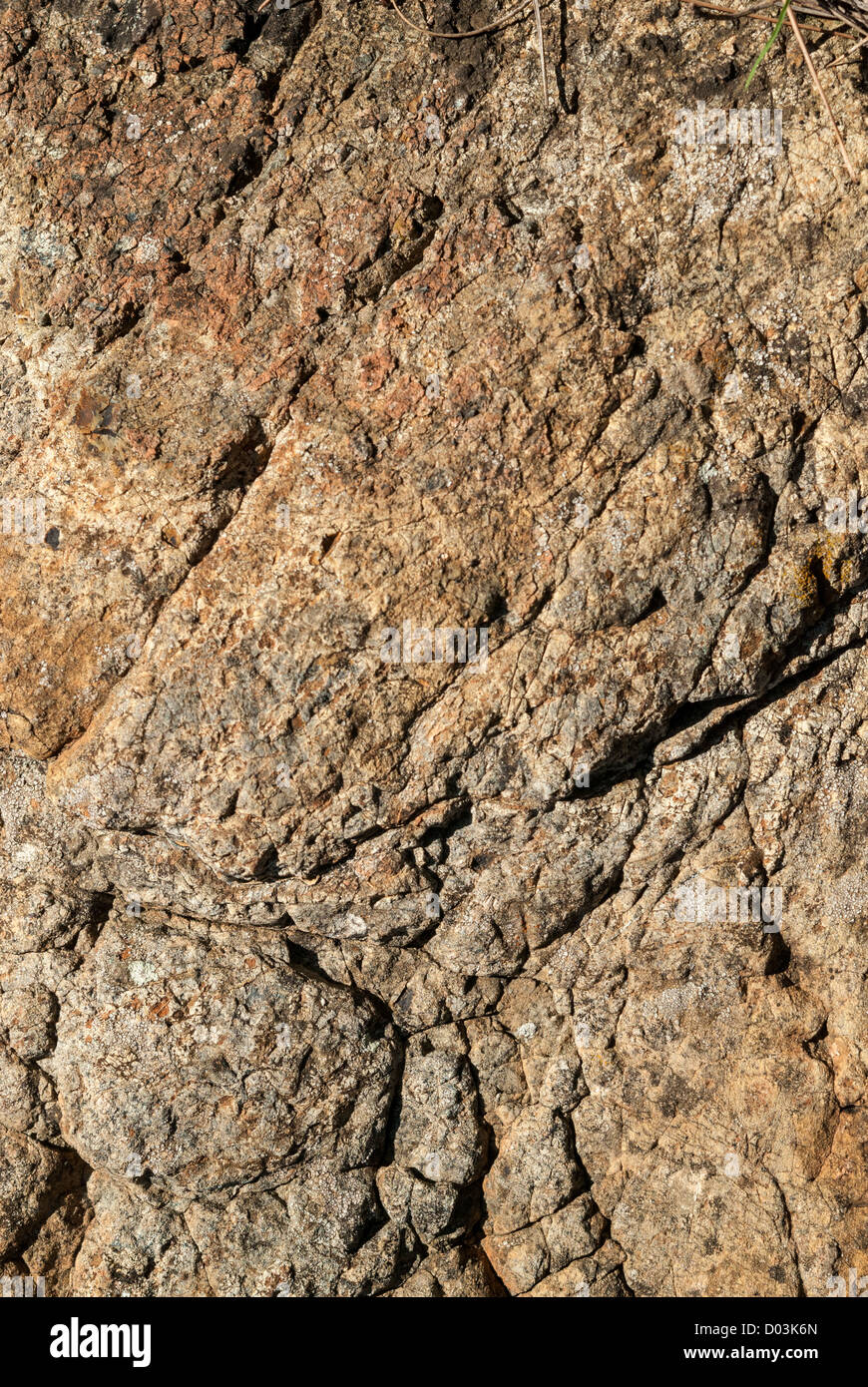 Surface de fond pierre texturés. Teinte marron Banque D'Images