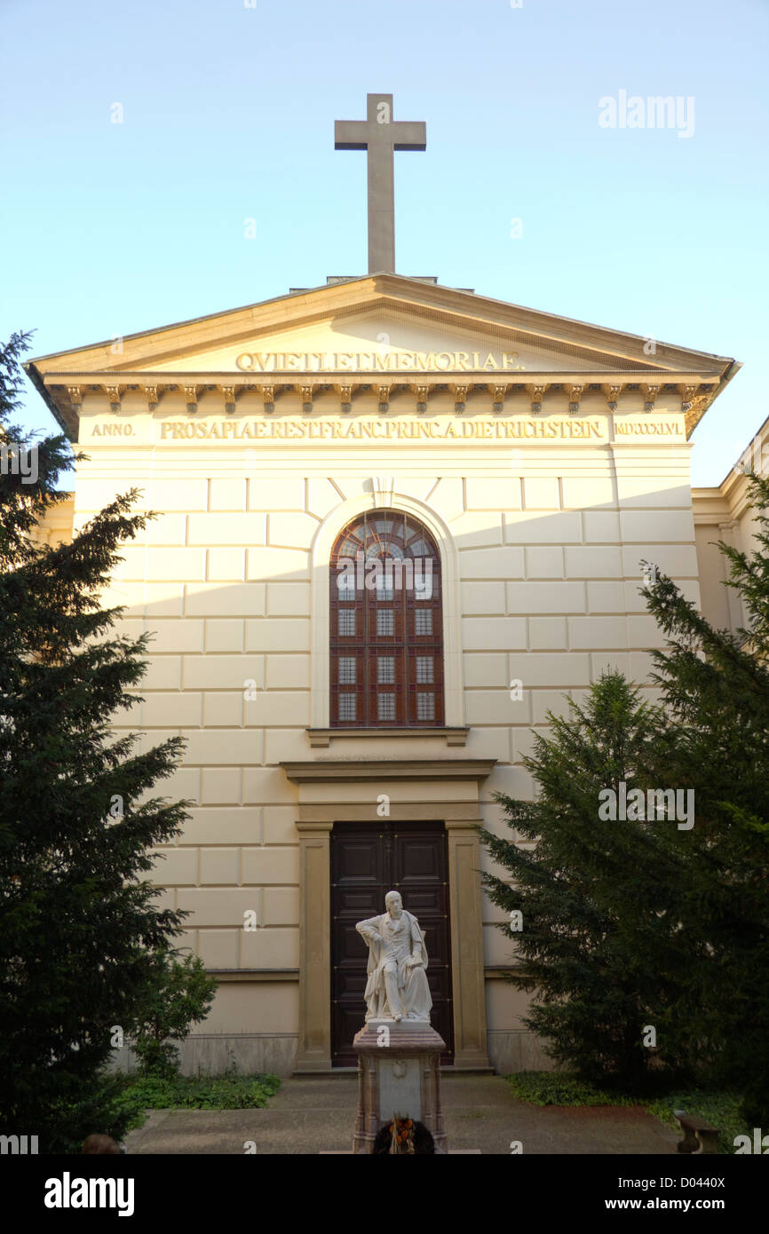 Tombe de Dietrichstein Mikulov Moravia République Tchèque Banque D'Images