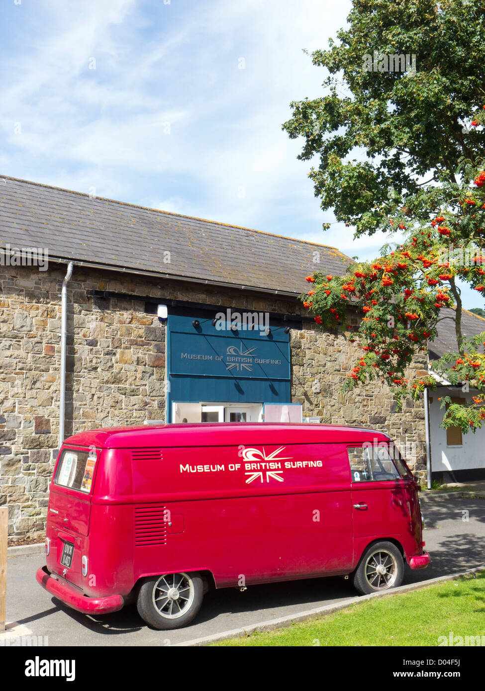 Musée de la surf. Braunton Devon. Banque D'Images