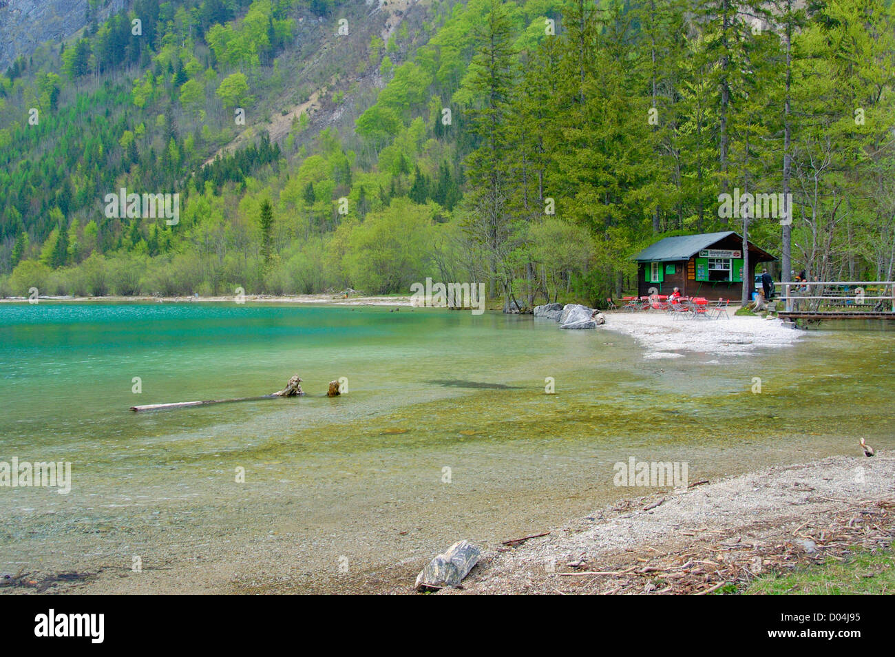 Lake Leopoldstein en Styrie Banque D'Images