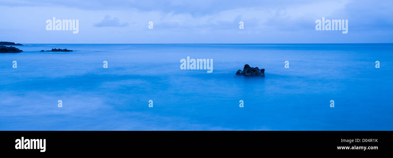 Waimea Bay, Oahu, Hawaii. Banque D'Images