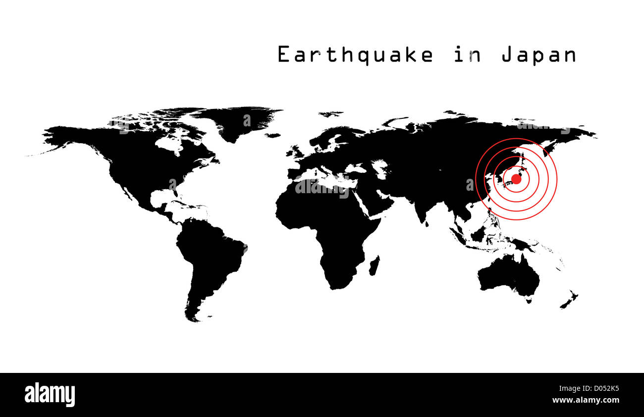 Tremblement de terre au Japon, l