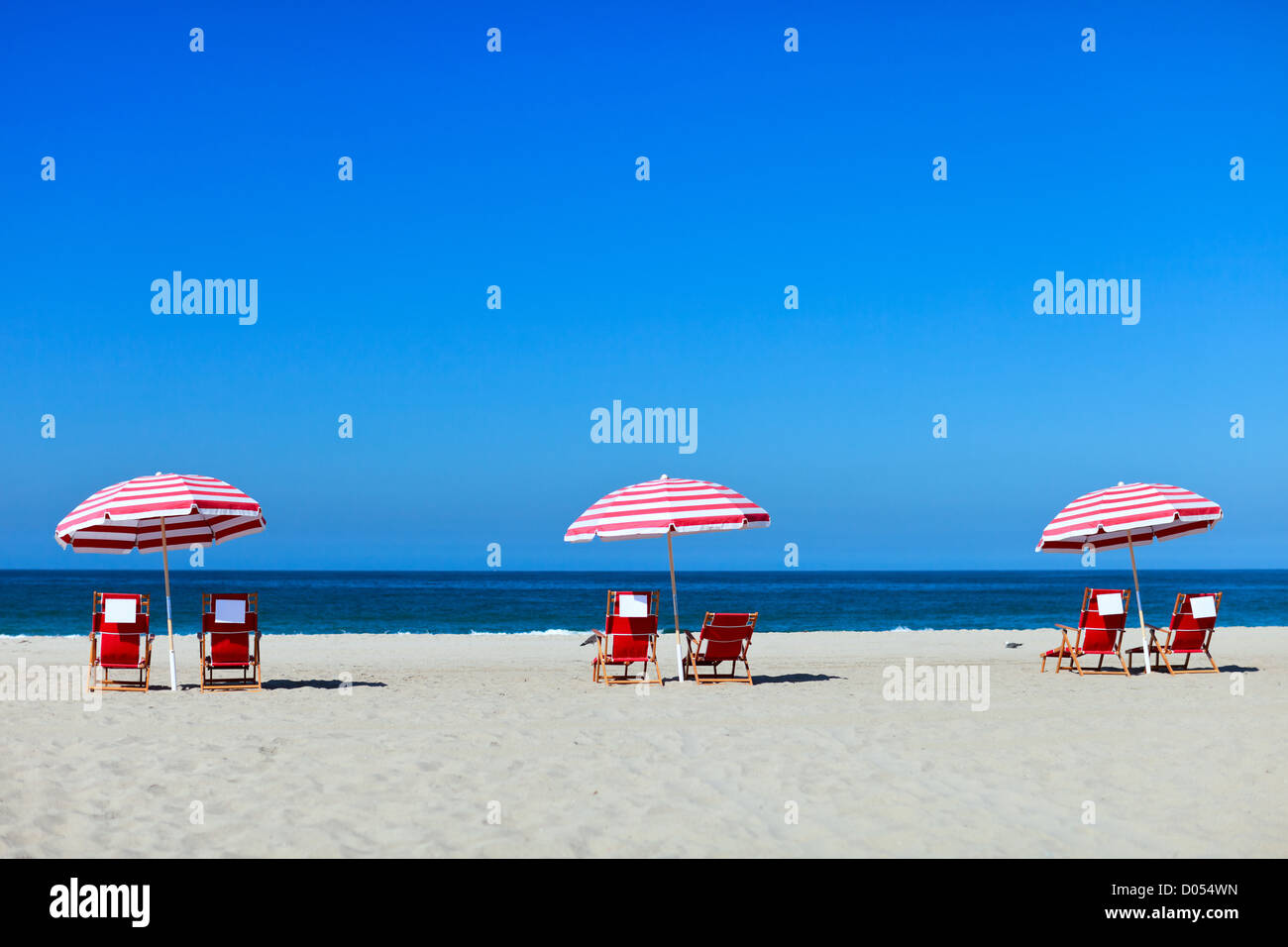 Santa Monica beach Banque D'Images