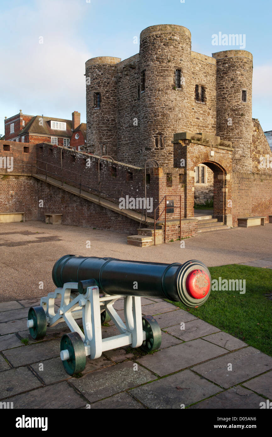Ypres Tower, Rye, East Sussex Banque D'Images