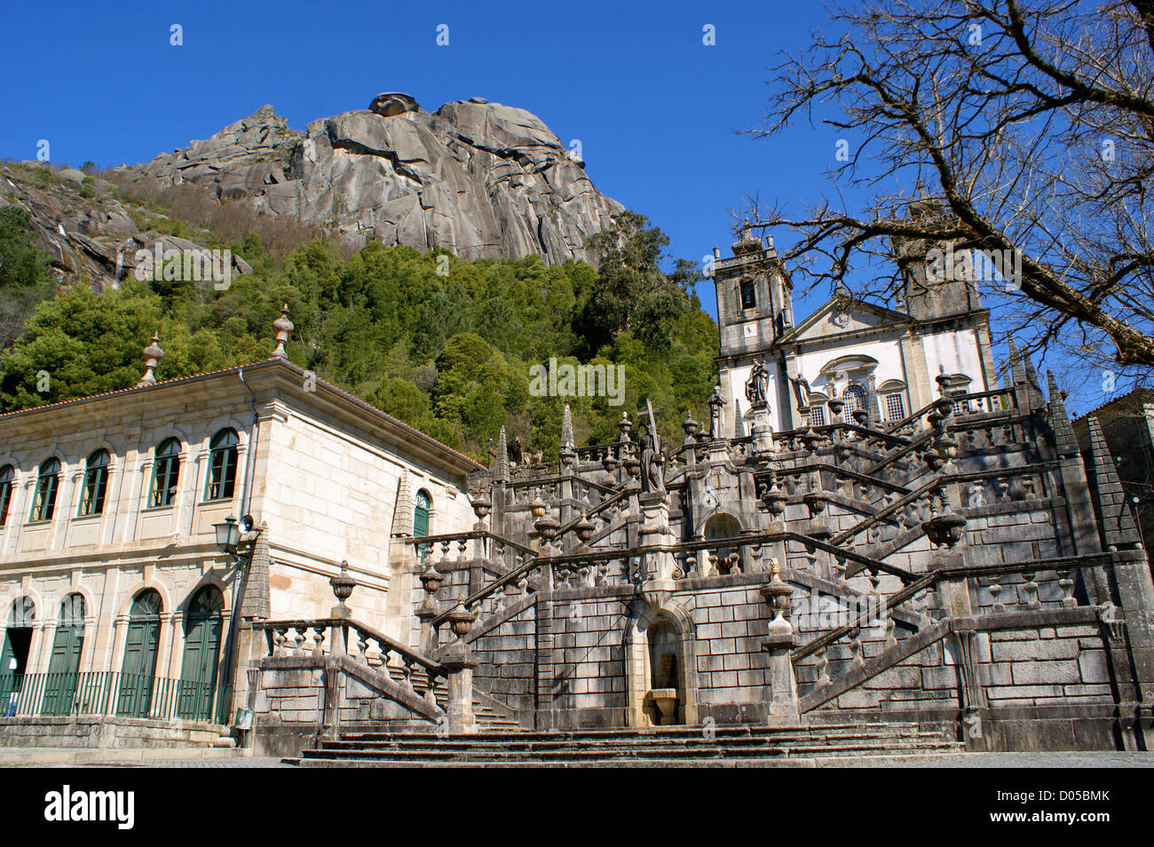 Sanctuaire de Nossa Senhora da Peneda Banque D'Images