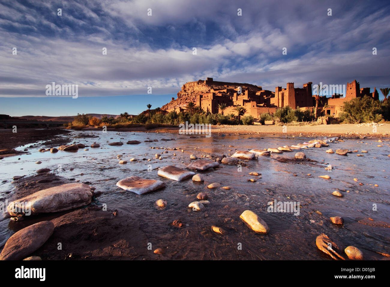 Ait Benhaddou, Maroc Banque D'Images