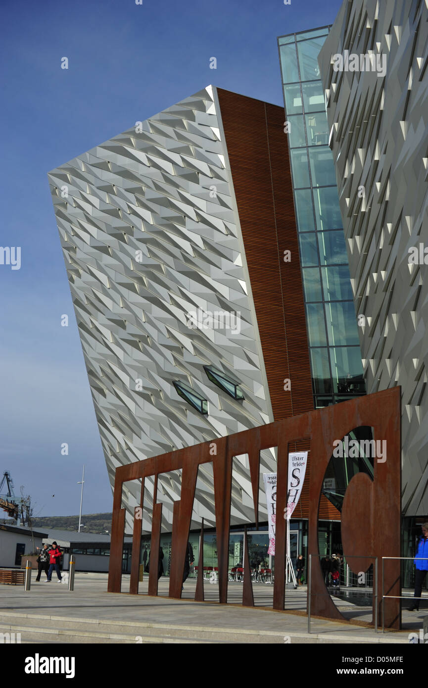 Titanic Museum, Belfast, Royaume-Uni Banque D'Images