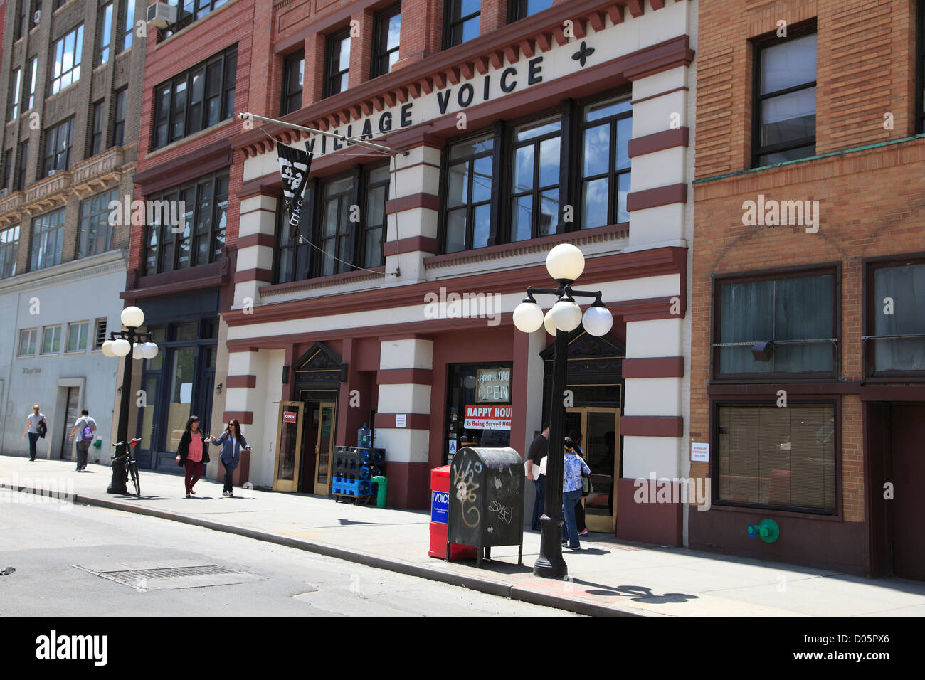 Village Voice Office Building, East Village, Manhattan, New York City, USA Banque D'Images