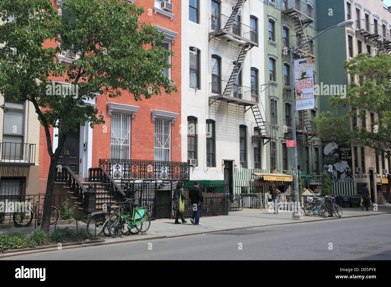 Place Saint Marc, Greenwich Village, East Village, Manhattan, New York City, USA Banque D'Images