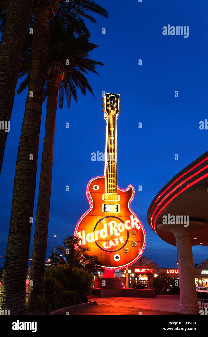 Hard Rock Cafe Hotel, Las Vegas Banque D'Images