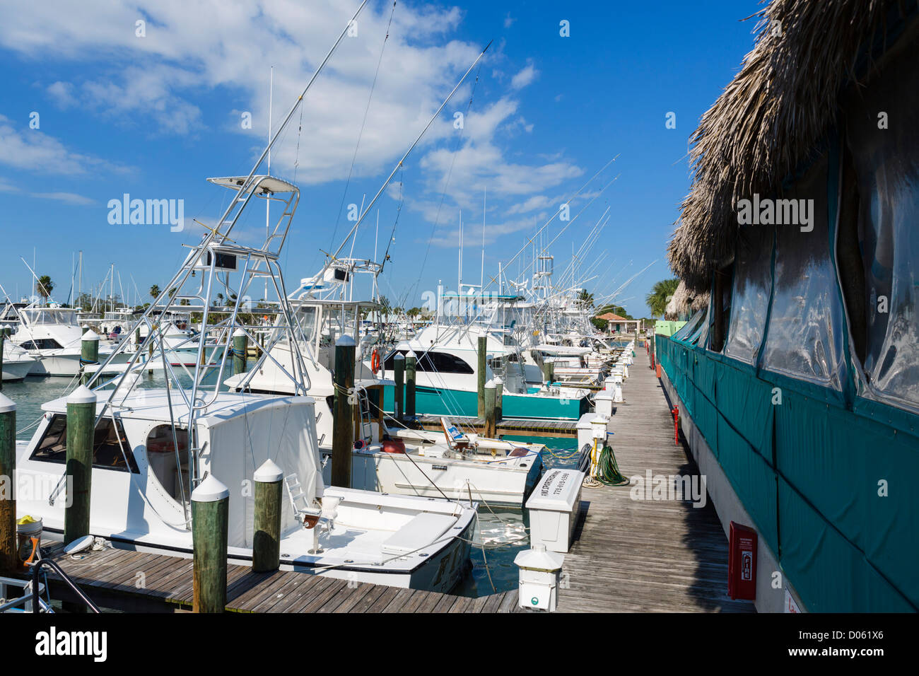La marina de Fort Pierce, St Lucie County, Treasure Coast, Florida, USA Banque D'Images