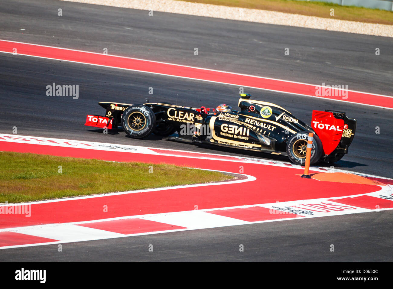 F1 Circuit des Amériques 18 Novembre, 2012. Austin, Texas. Ronde de formule 1 19. Banque D'Images