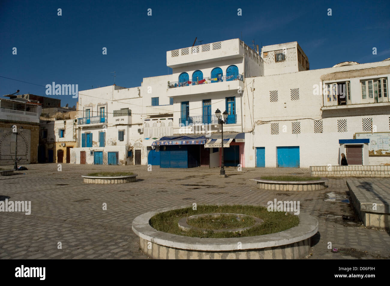 Dans le nord de Bizerte en Tunisie Banque D'Images