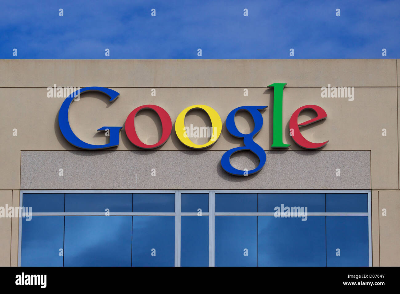 Les bureaux de Google à Irvine, Orange County, Californie Banque D'Images