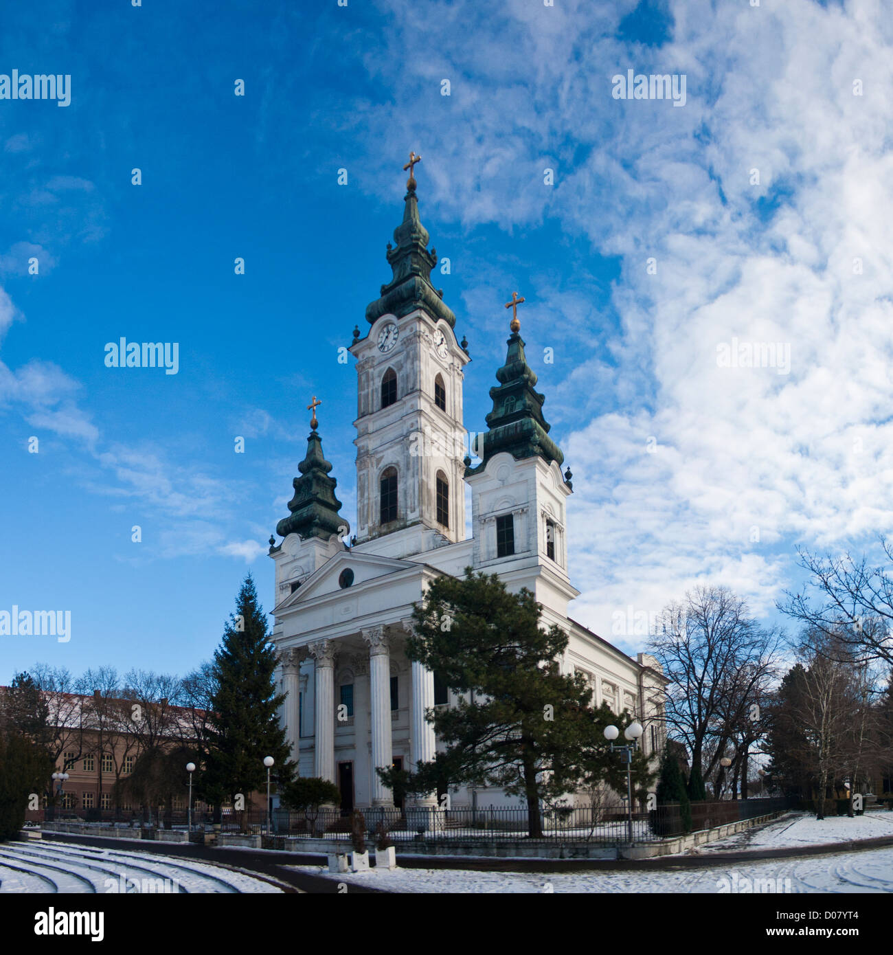 Église orthodoxe en Serbie, Becej Banque D'Images