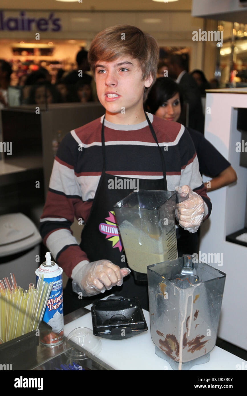 Disney stars Dylan Dylan Sprouse et Cole Sprouse accueillir un événement de collecte de fonds au profit de la Fondation 'Ride une vague' à des millions Banque D'Images