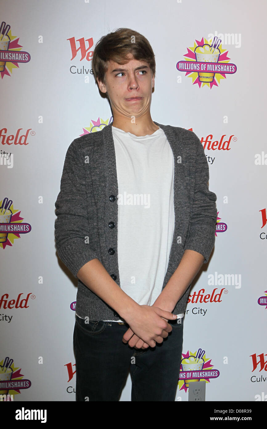 Cole Sprouse Disney stars Dylan et Cole Sprouse accueillir un événement de collecte de fonds au profit de la Fondation 'Ride une vague' à des millions Banque D'Images