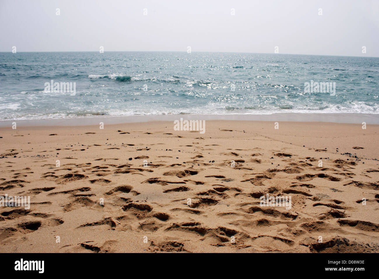 Vue de plage Banque D'Images