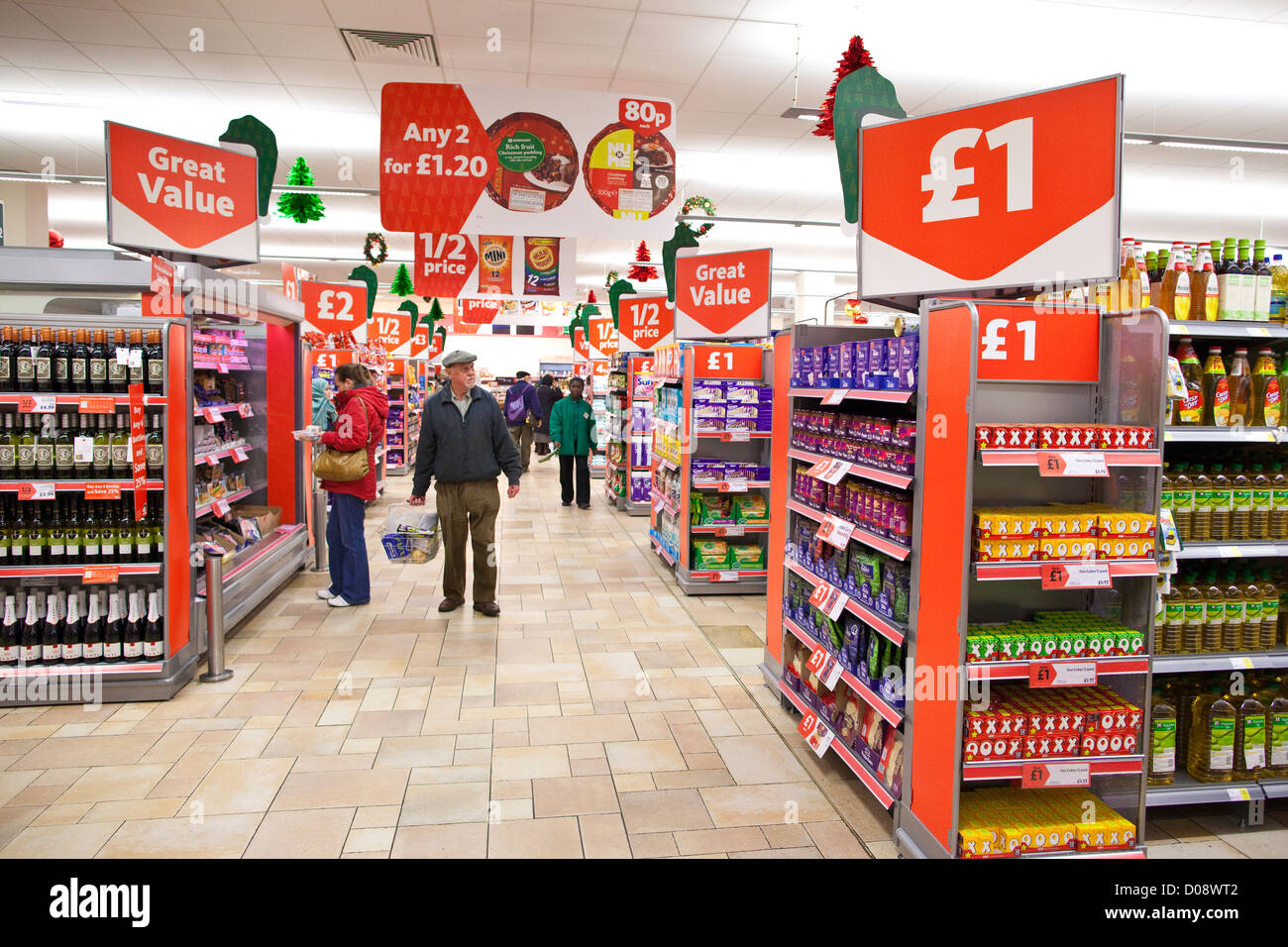 Supermarché Morrisons store à Wimbledon, Londres, UK Banque D'Images