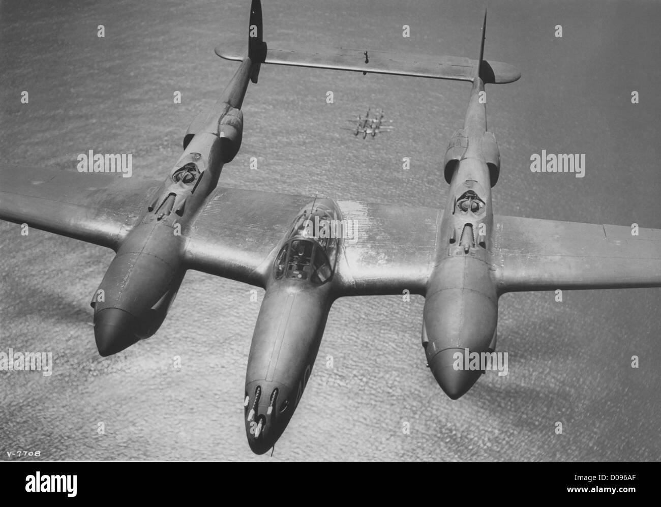Foudre P-38 Banque D'Images