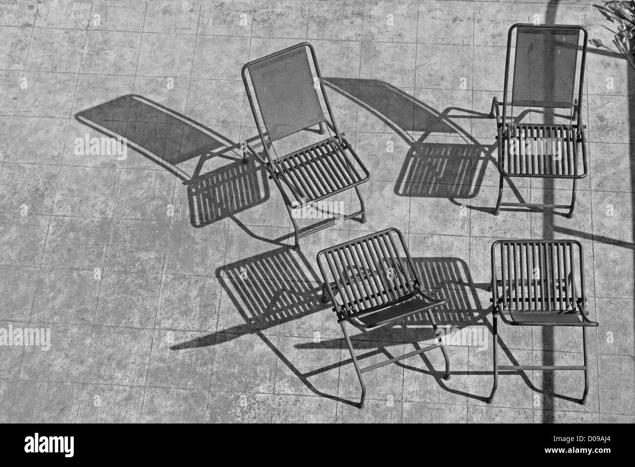 Chaises, Concept Banque D'Images