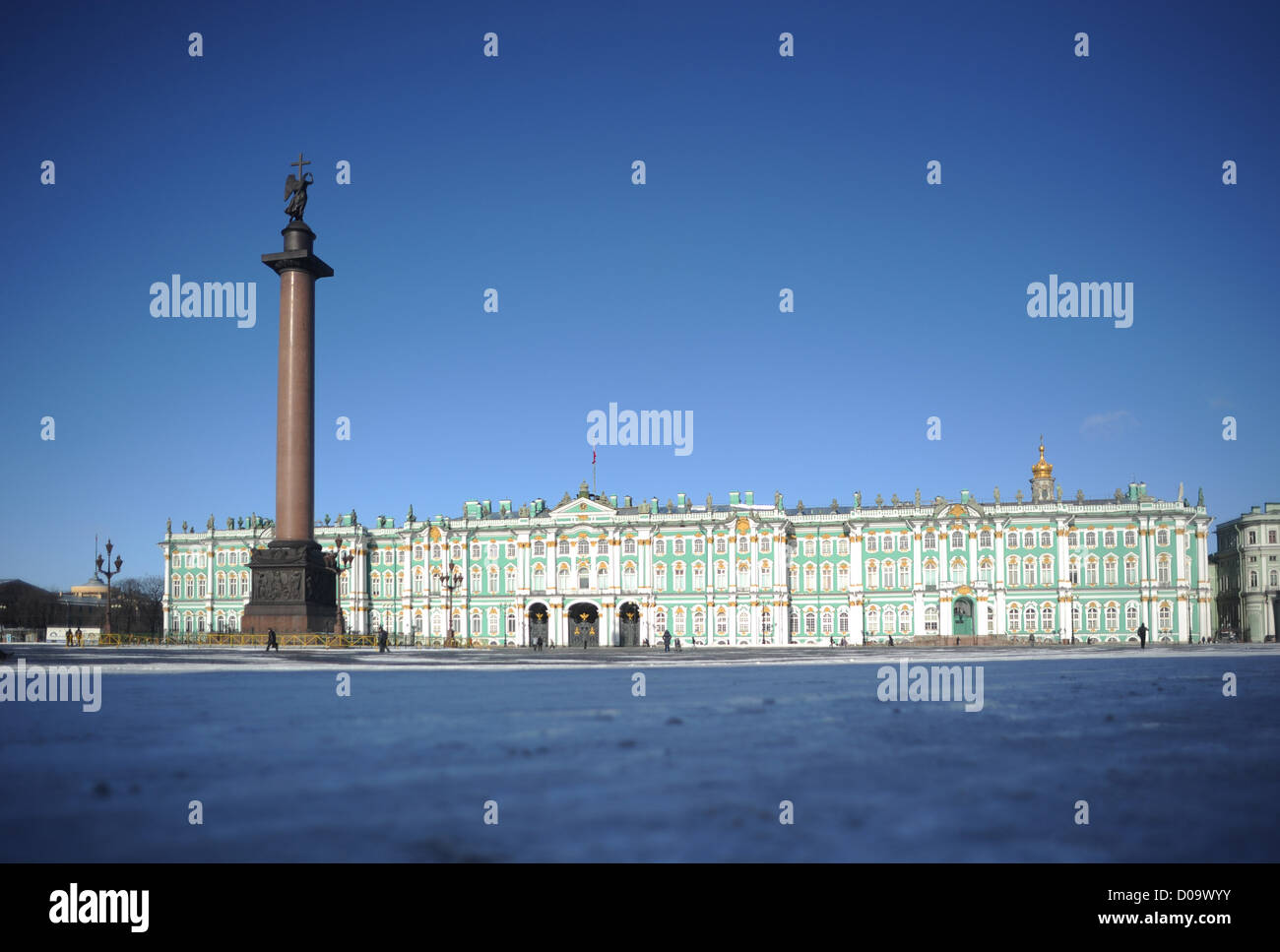 Palais d'hiver à St Petersburg, Russie Banque D'Images