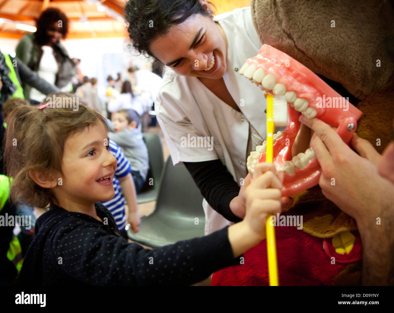 TEDDY BEAR HOSPITAL Banque D'Images